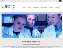 Tablet Screenshot of bioptic.com.tw